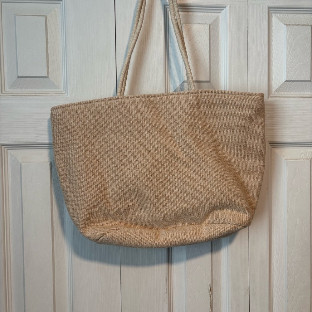NWT Viral Beaded Lemons Handcrafted in India Tote Bag - Picture 3 of 3
